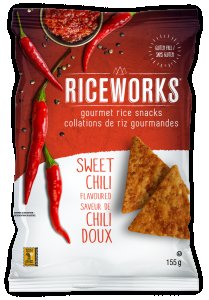Chips de Riz Riceworks Sweet Chilli - 156 g
