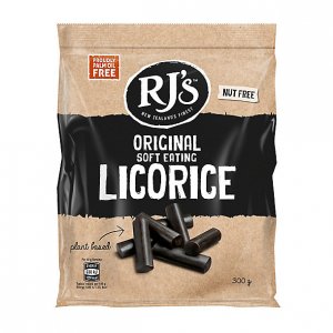 Réglisse Noire Tendre Naturelle RJ'S - 300 g