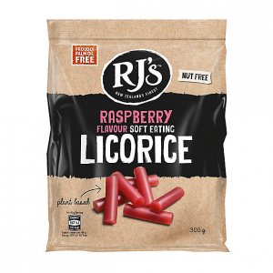 Réglisse Tendre RJ'S à la Framboise - 300 g