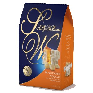 Sally Williams GIFT BOX Nougat Roasted Macadamia  10 x 150g
