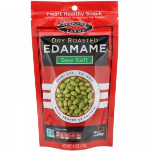 Edamame Grillé à Sec Seapoint au Sel de Mer - 113 g