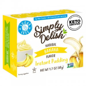 Pudding Naturel Simply Delish Banane - 48 g
