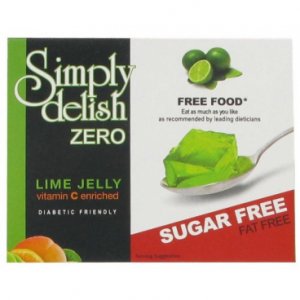 Simply Delish SF Jelly Lime 24 x 8g