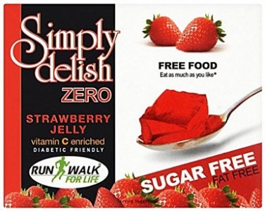 Gelée Sans Sucre Simply Delish Fraise - 8 g
