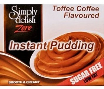 Pudding Sans Sucre Simply Delish Toffee Café - 40 g