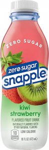 Thé Glacé Snapple Kiwi Fraise Sans Sucre - 473 ml
