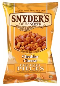 Snyders Pieces Cheddar 10 x 125g