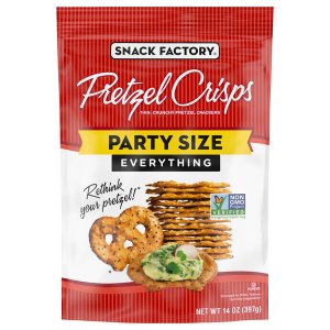 Snyder's Pretzel Crisps Everything Format Fête - 397 g
