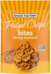 Snyders Pretzel Crisps Honey Mustard 8 x 73g (2.6oz)