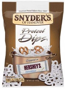 Snyders White Chocolate Dipped Pretzel 8 x 142g (5oz)