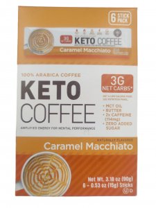 The Frozen Bean ICB Keto Caramel Macchiato (6ct) 6 x 90g