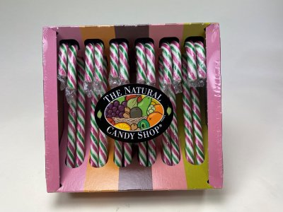 The Natural Candy Shop Peppermint Candy Canes 12 x 170g