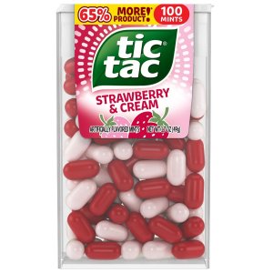 Tic Tac Strawberry & Cream 12 x 49g (1.7oz)