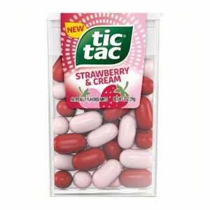 Tic Tac Strawberry & Cream Singles 12 x 28g (1oz)