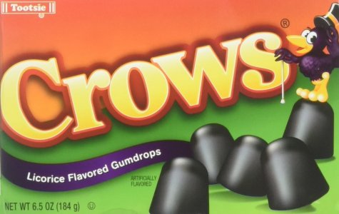 Tootsie Roll Crows Licorice Flavoured Gumdrops 12 x 184g