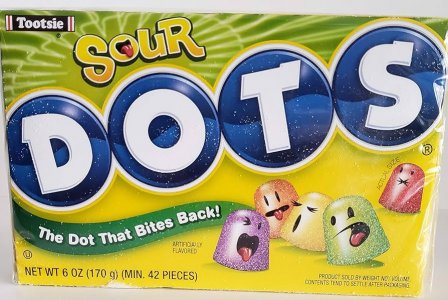 Tootsie Roll Sour Dots 12 x 170g (6oz)