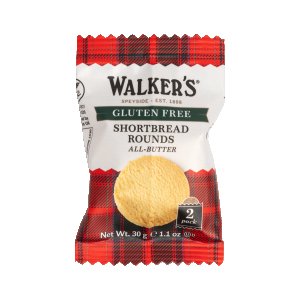 Walkers Gluten Free Shortbread Rounds 24 x 30g
