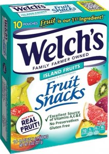Welchs Fruit Snacks Island Fruit 8 x 227g