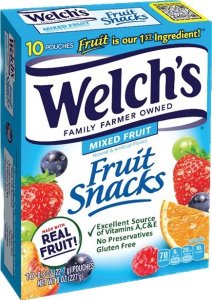 Welchs Fruit Snacks Mixed Fruit 8 x 227g