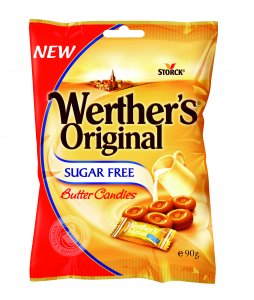 Werthers Butter Candies Sugar Free 18 x 80g