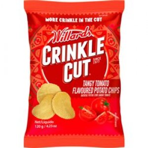 Willards Crinkle Cut Tomato 20 x 120g