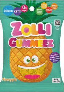 Zollipops Zolli Gummeez Pineapple NK 144 x 55g