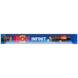 Autentic Rom Infinit Dark Chocolate With Walnuts & Biscuits 37g / 28 pcs
