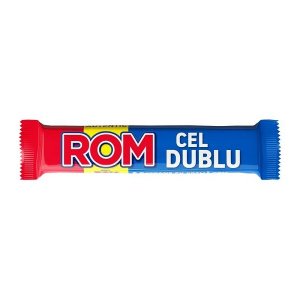 Autentic Rom Double Chocolate Bar 50g / 36 pcs