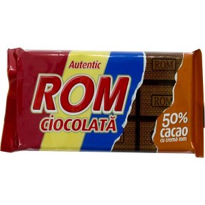 Autentic Rom Dark Chocolate 50% With Rum Cream 88g / 24 pcs