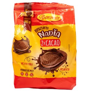 BOROMIR Nadia Biscuits with Cocoa Cream 240g / 12 pcs