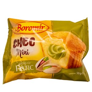 BOROMIR Mini Cake with Pistachio Cream 50g / 13 pcs