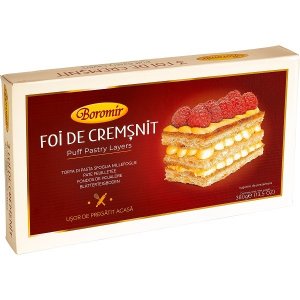 Boromir Cream Slice Pastry Sheets (Cremsnit) 380g / 12 pcs