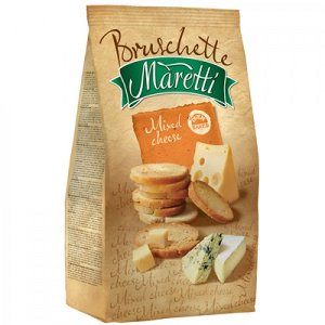 Maretti Bruschetti Quattro Formaggi 70g x 15 pcs