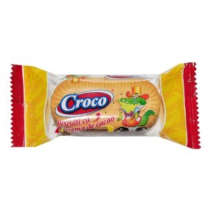 Croco Cocoa Cream Biscuits 25g / 120 pcs