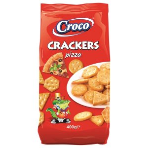 Croco Pizza Crackers 400g / 12 pcs
