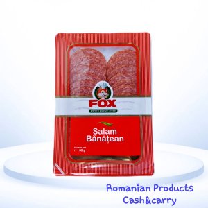 Fox Banat Gastro Sliced Salami 80g / 12 pcs