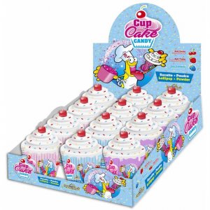 Funny Cup Cake Candy 40g / 12 pcs