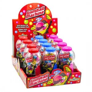 Funny Gumball Machine Candy 40g / 12 pcs