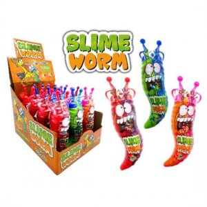 Funny Slime Worm Candy 58g / 12 pcs