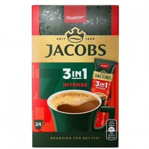 Jacobs 3 In 1 Intense Coffee 24 x 17.5g / 6 pcs