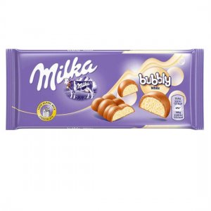 Milka Bubbly White Chocolate 95g (15 pcs)