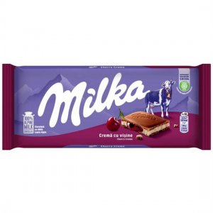Milka Cherry Chocolate 100g / 22 pcs