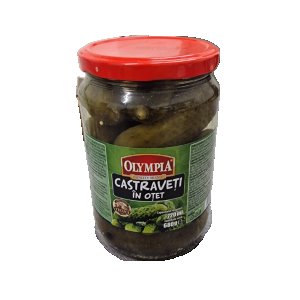 Olympia Pickled Cucumbers 6?9cm 720ml / 6 pcs