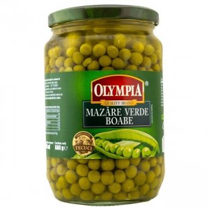 Olympia Green Peas 720ml / 6 pcs