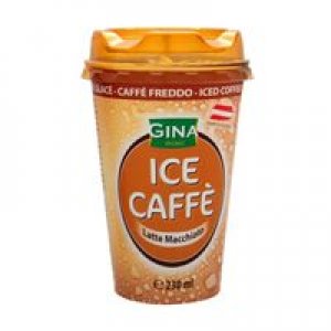 Gina Ice Coffee Latte Macchiato Cup 230ml 10/box