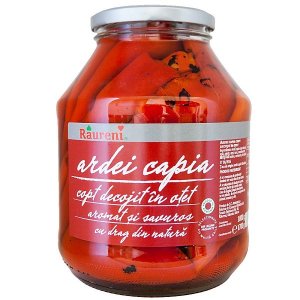 Raureni Roasted Kapia Peppers In Vinegar 1450g
