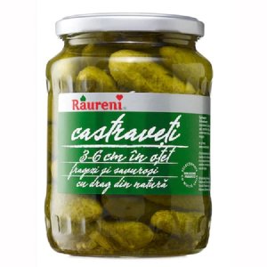 Raureni Cucumbers 3?6cm In Vinegar 680g/6pcs