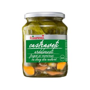 Raureni Transylvanian Cucumbers In Vinegar 3?6cm 680g/6pcs