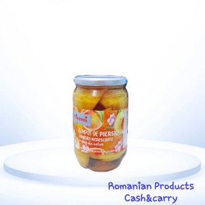 Raureni Peach Compote Halves Unpeeled 720g