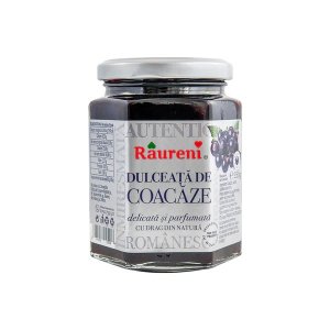 Raureni Blackcurrant Jam 270g/6pcs